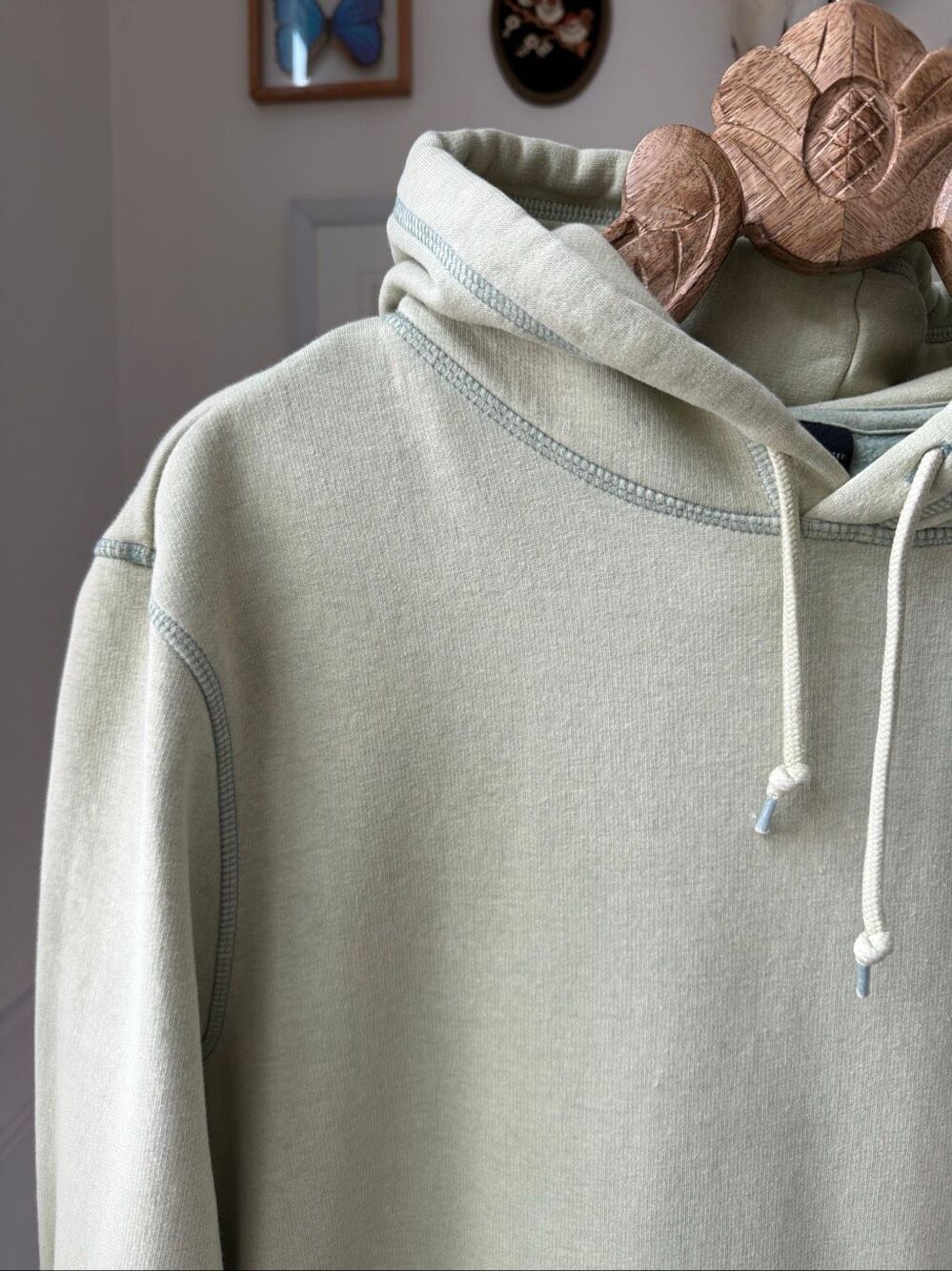 H&M Apple Green Unisex Hoodie L